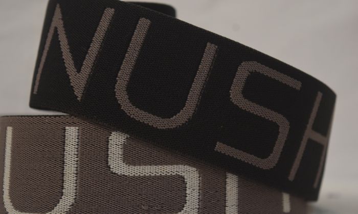 Jacquard name tape elastic manufacturer in Maharashtra - Max Narrow Fabrics