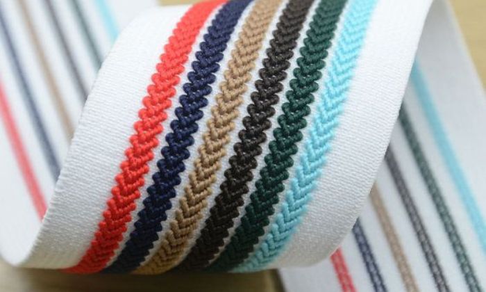 Designer jacquard elastic tape manufacturer in Mumbai - Max Narrow Fabrics