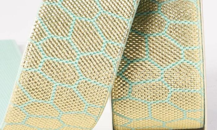 Honeycomb jacquard elastic tape manufacturer in Mumbai - Max Narrow Fabrics